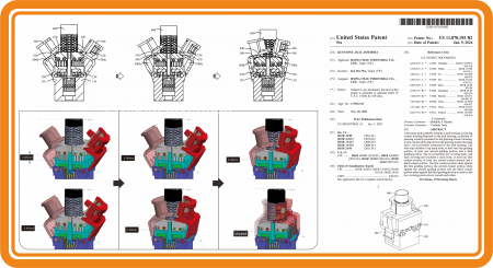 Patentiertes mechanisches Design